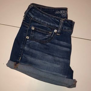 American Eagles super stretch jean shorts